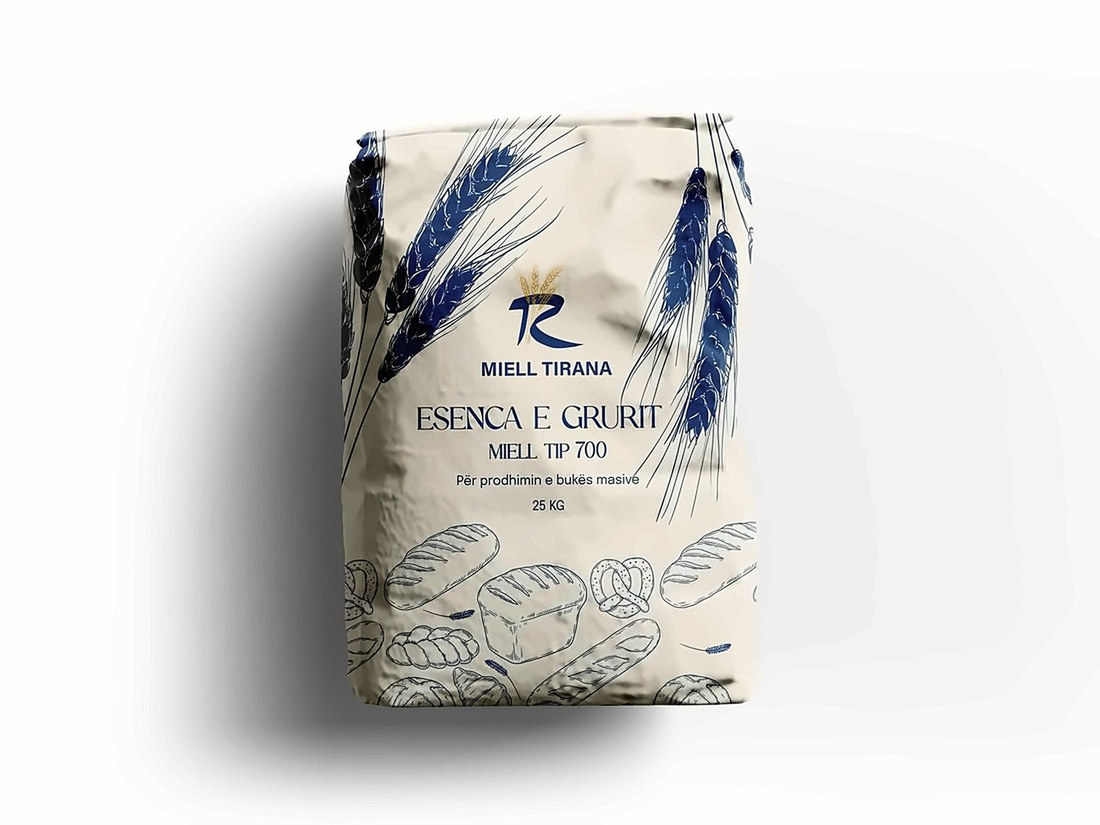 Miell Tirana flour packaging bags