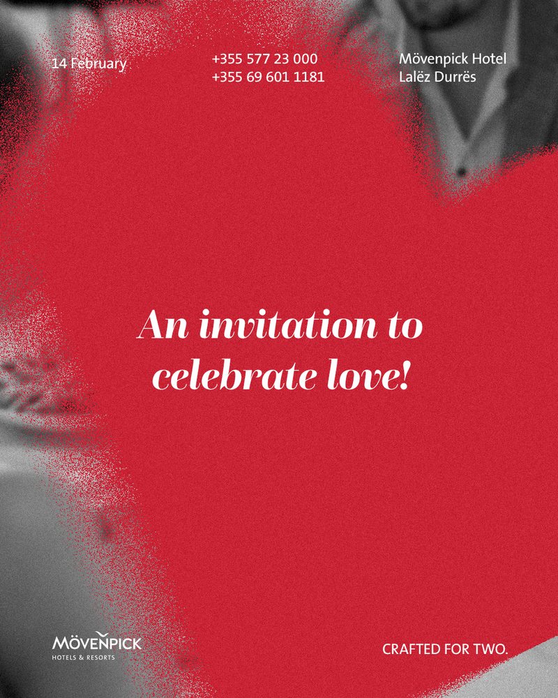 Valentine&rsquo;s Day post: an invitation to celebrate love, crafted for two